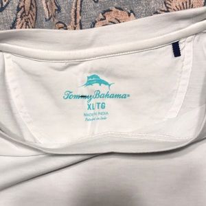 Tommy Bahama tee shirt XL white